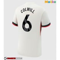 Moške Nogometnih dresov Chelsea Levi Colwill #6 Gostujoči 2025-26 Kratki rokavi